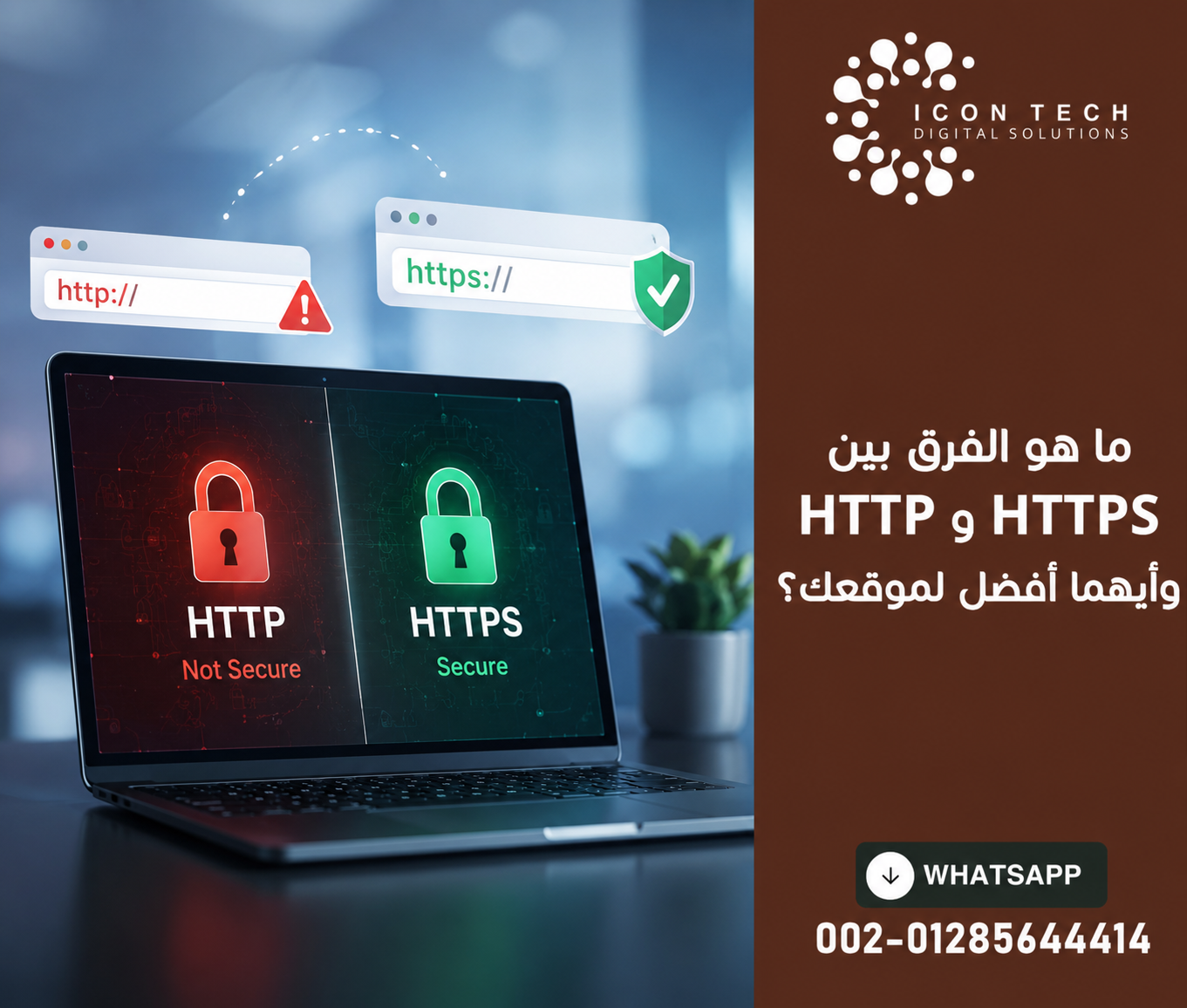 ما هو الفرق بين HTTP و HTTPS وأيهما أفضل لموقعك؟
