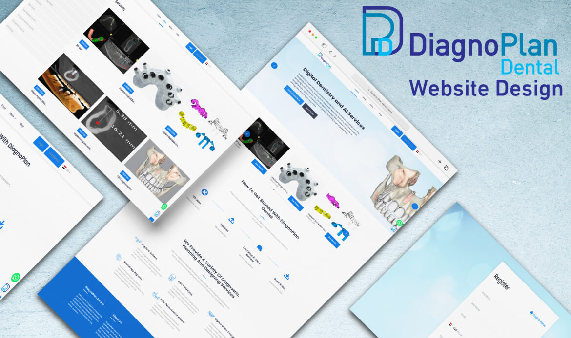 تصميم موقع الكترونى Diagonplan